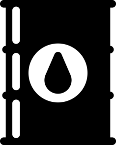 Petrol Barrel Editable Svg Line Art, Free Vectors File